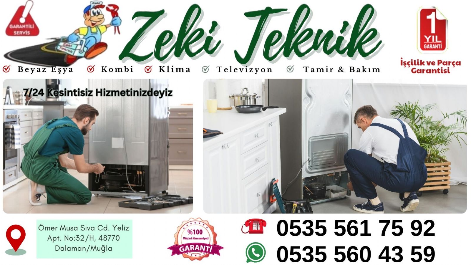 Dalaman Buzdolabı Tamircisi